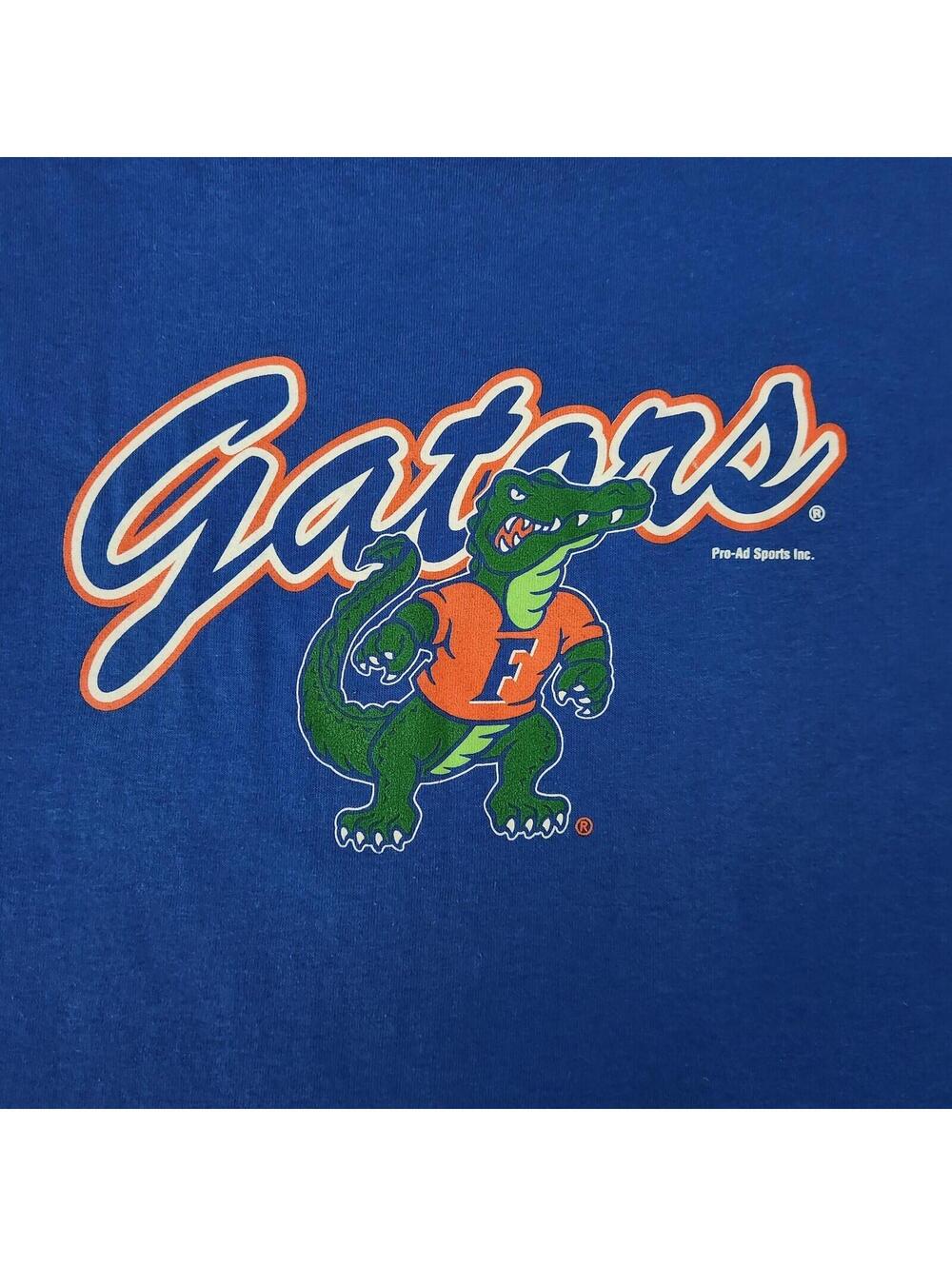University Of Florida Gators Mens XL T-shirt Throwback Albert Graphic Print Logo